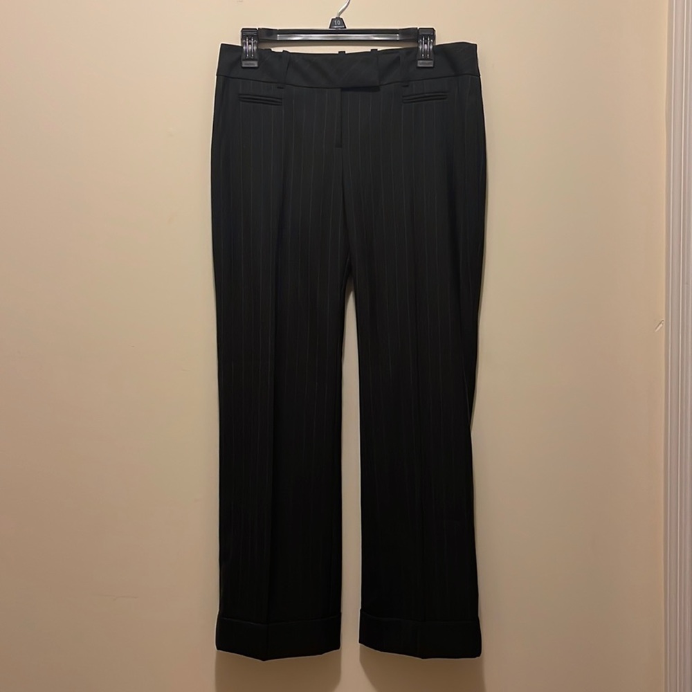 Ann Taylor Marissa pin striped pants size 6